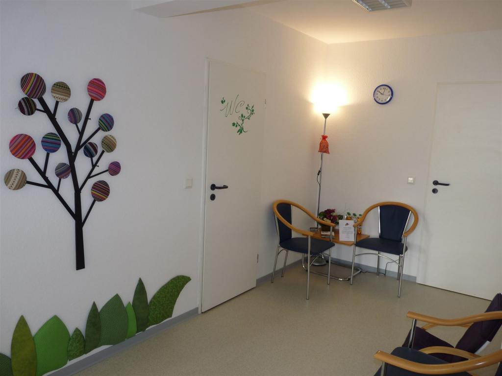 Wartebereich Psychotherapeutische Praxis Steffi Schulze-Schönebaum